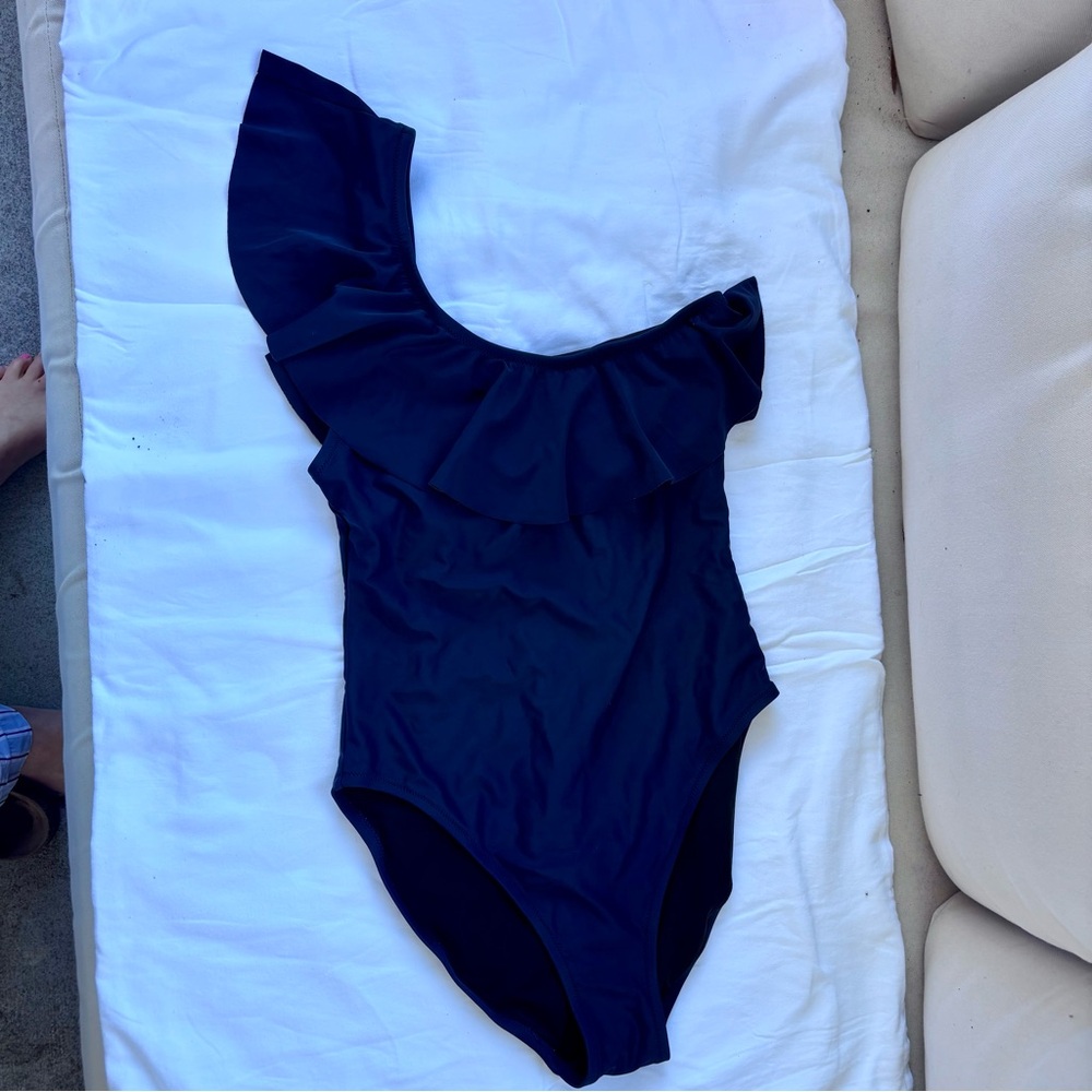 J. Crew navy blue Swimsuit